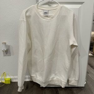 Zara light textured sweater